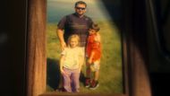 Jason Corbett and his children, Jack and Sarah (Image via YouTube/@Netflix)